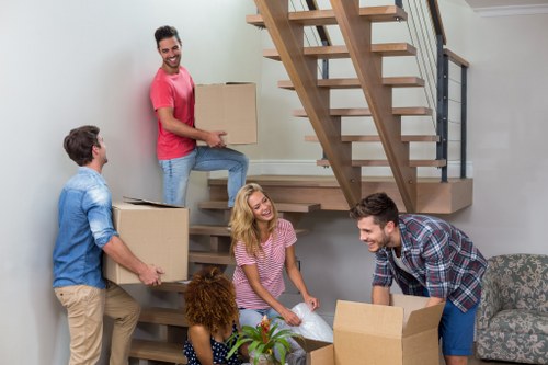 Man and van service helping with a local move in Finsbury Park