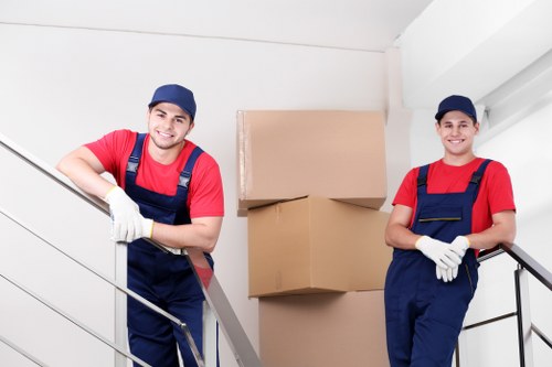 Local moving team handling a flat move near Finsbury Park