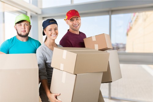 Local office relocation in North London with access and parking considerations