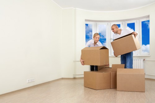 Preparing workstations and office items for relocation