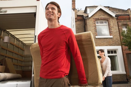 Loading and transport support for a local Finsbury Park relocation