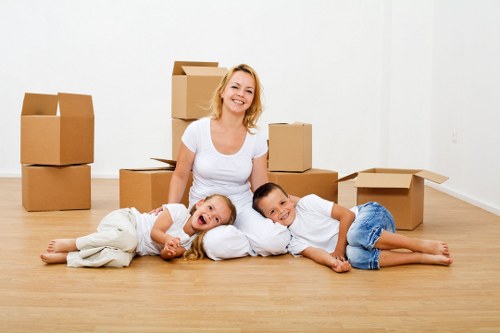 Furniture transport for a business relocation in Finsbury Park