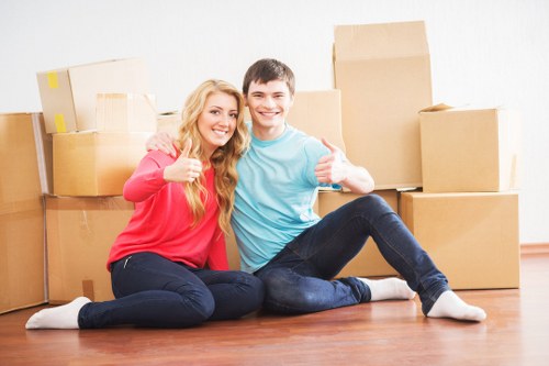 Local movers handling flat removals near Finsbury Park