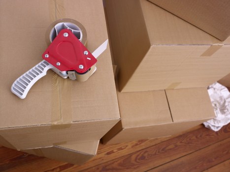 Removal van handling a residential move near Finsbury Park