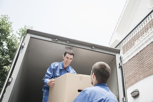 Packing and loading service for a flat move in North London